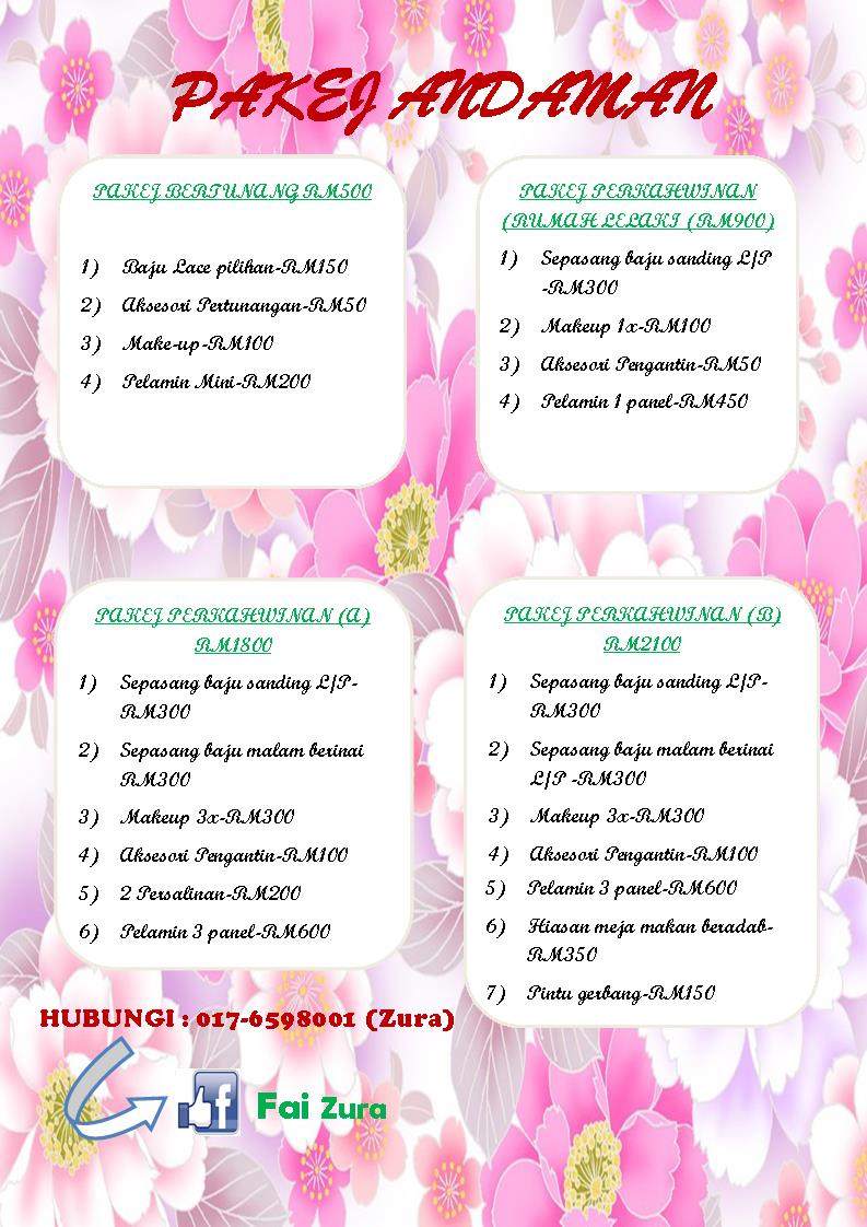 kak zura slide upah 3 ringgit