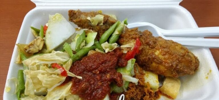 lontong kering